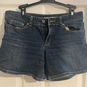DKNY Dark Blue Jean Shorts for Women